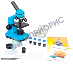 Микроскоп Levenhuk Rainbow 2L PLUS Azure (Лазурь)